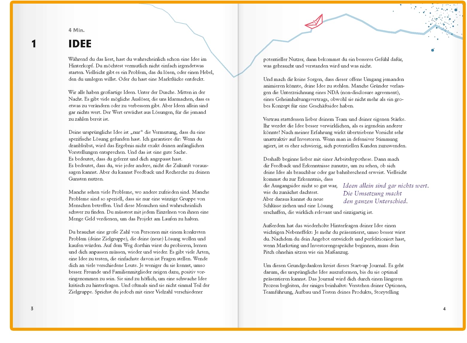 LEUCHTTURM1917 363841 Start-Up Journal, Hardcover, 294 Numbered Pages, German, Rising Sun - Image 4