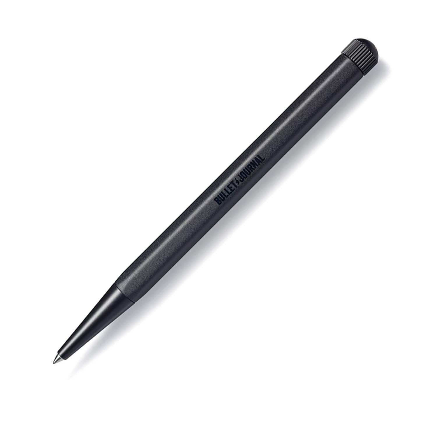 LEUCHTTURM1917 Bullet Journal Stealth Collector's Set - All Black Official BuJo Notebook, Drehgriffel Pen, and Pen Loop - Image 5