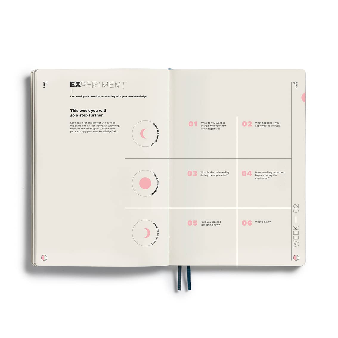 LEUCHTTURM1917 - Cleer Learning Journal - The Ideal Guided Journal, Workbook, and Notebook for Actively Acquiring New Professional and Personal Skills and Knowledge, Pacific Green - Image 6