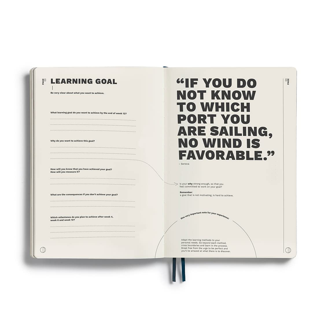 LEUCHTTURM1917 - Cleer Learning Journal - The Ideal Guided Journal, Workbook, and Notebook for Actively Acquiring New Professional and Personal Skills and Knowledge, Pacific Green - Image 8