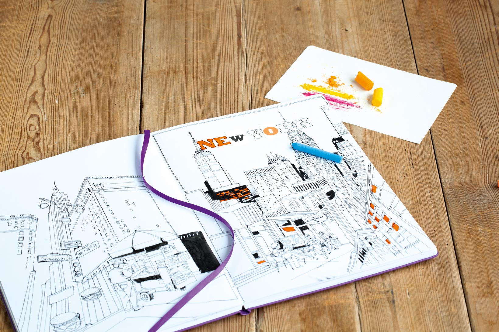 Leuchtturm1917 - Medium A5 Hardcover Sketchbook (Black) - 112 Pages of 150g/m² Paper - Image 4