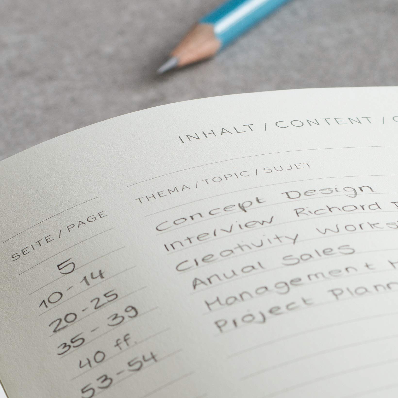 LEUCHTTURM1917 - Notebook Hardcover Master Classic A4+ - 235 Numbered Pages for Writing and Journaling (Navy, Plain) - Image 4