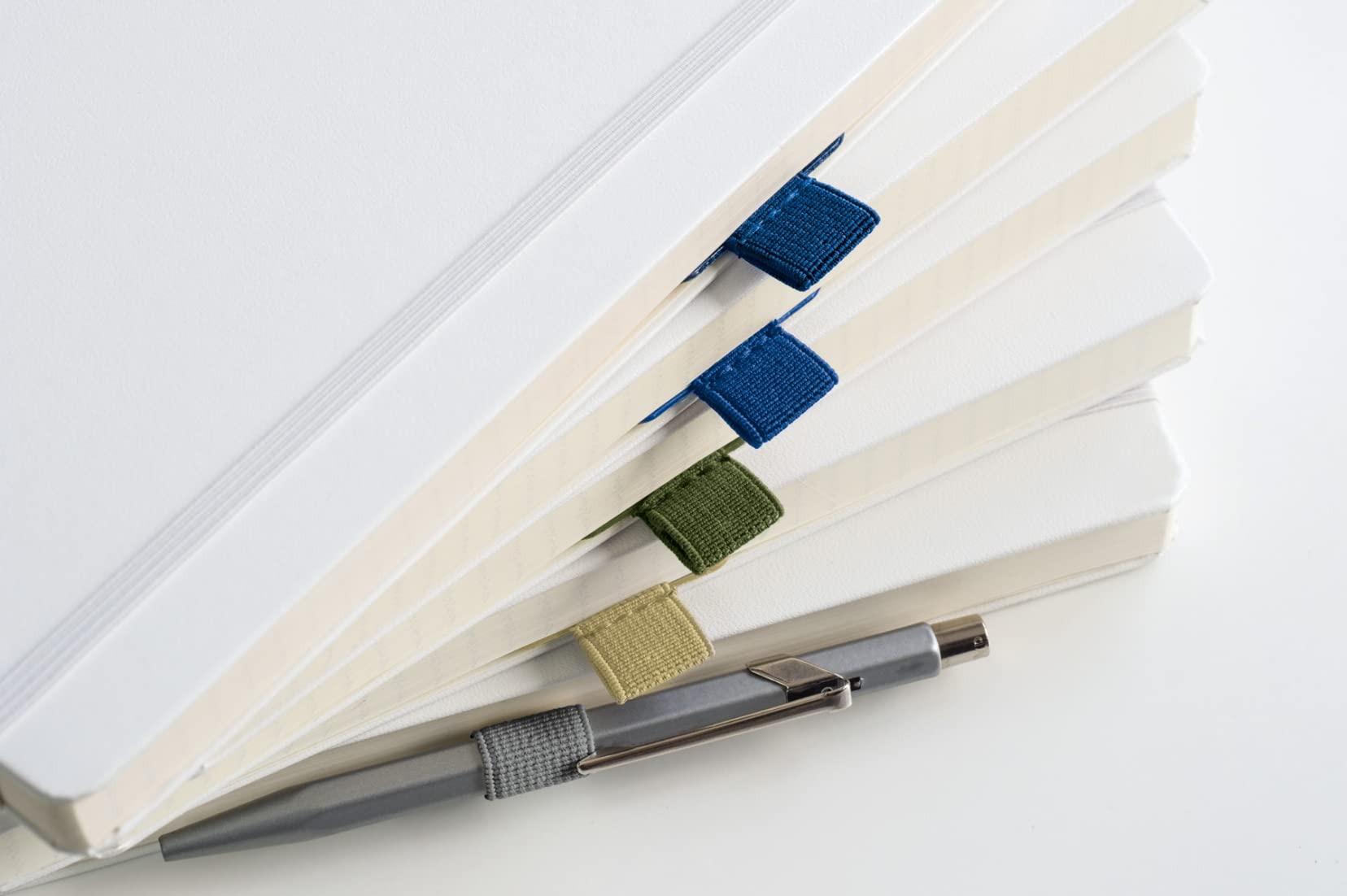 LEUCHTTURM1917 Self Adhesive Pen Loop Elastic Pen Holder (Lemon) - Image 5