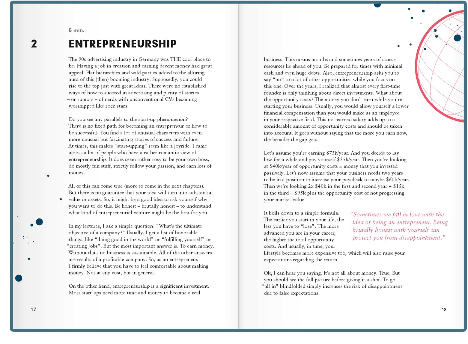 LEUCHTTURM1917 Start-up Journal, Hardcover, 294 Numbered Pages, Stone Blue (363844) - Image 8